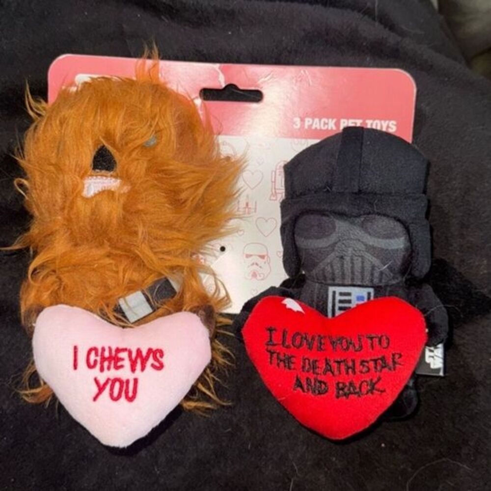 Set of 2 Star Wars Pet Toys